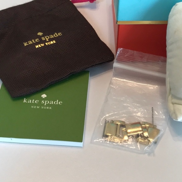 Host Pick *** KATE SPADE ladies quartz stainless steel watch w diamond bezel box - Picture 4 of 8